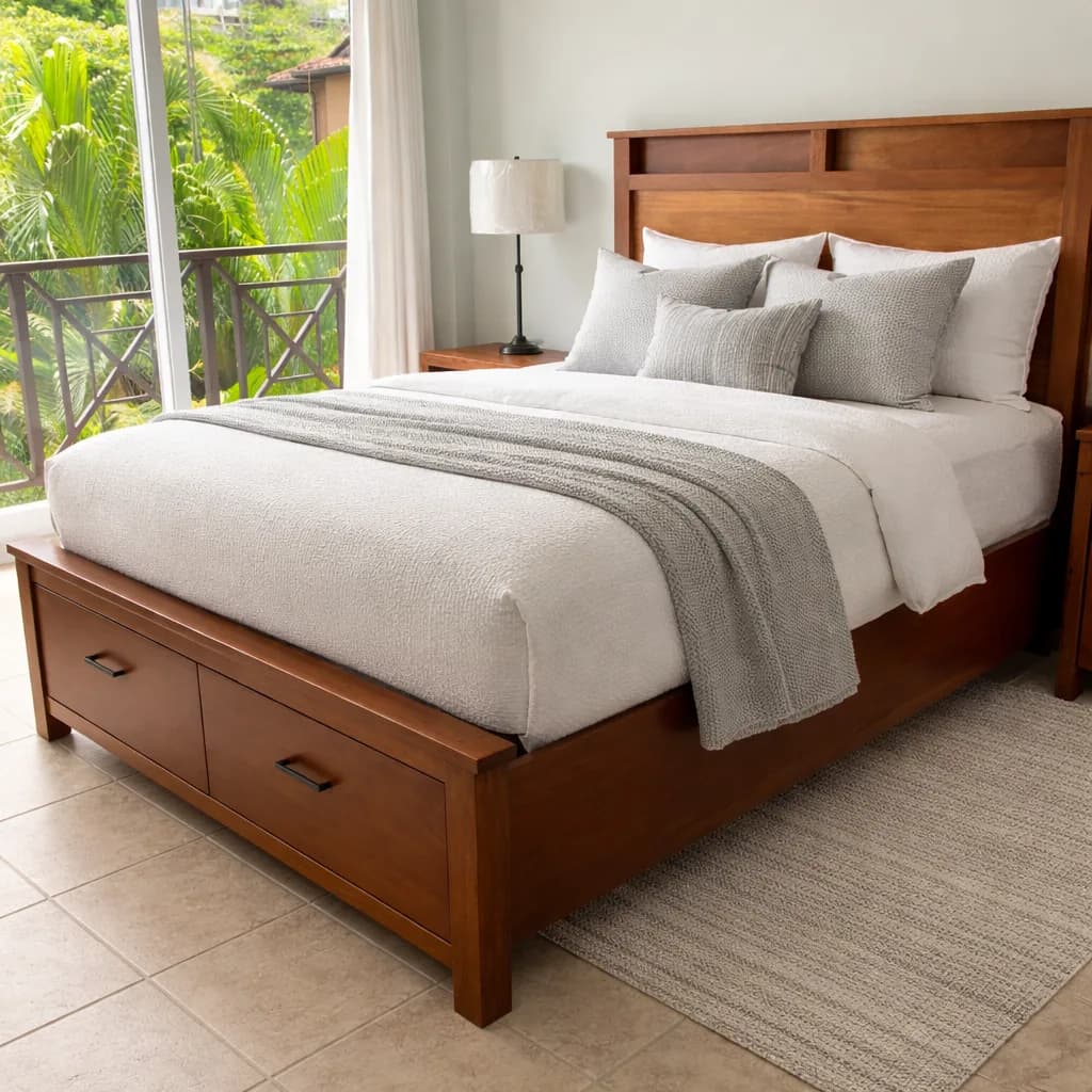 Curated, fully furnished interior by Surí — warm neutral palette and natural materials (view 11)