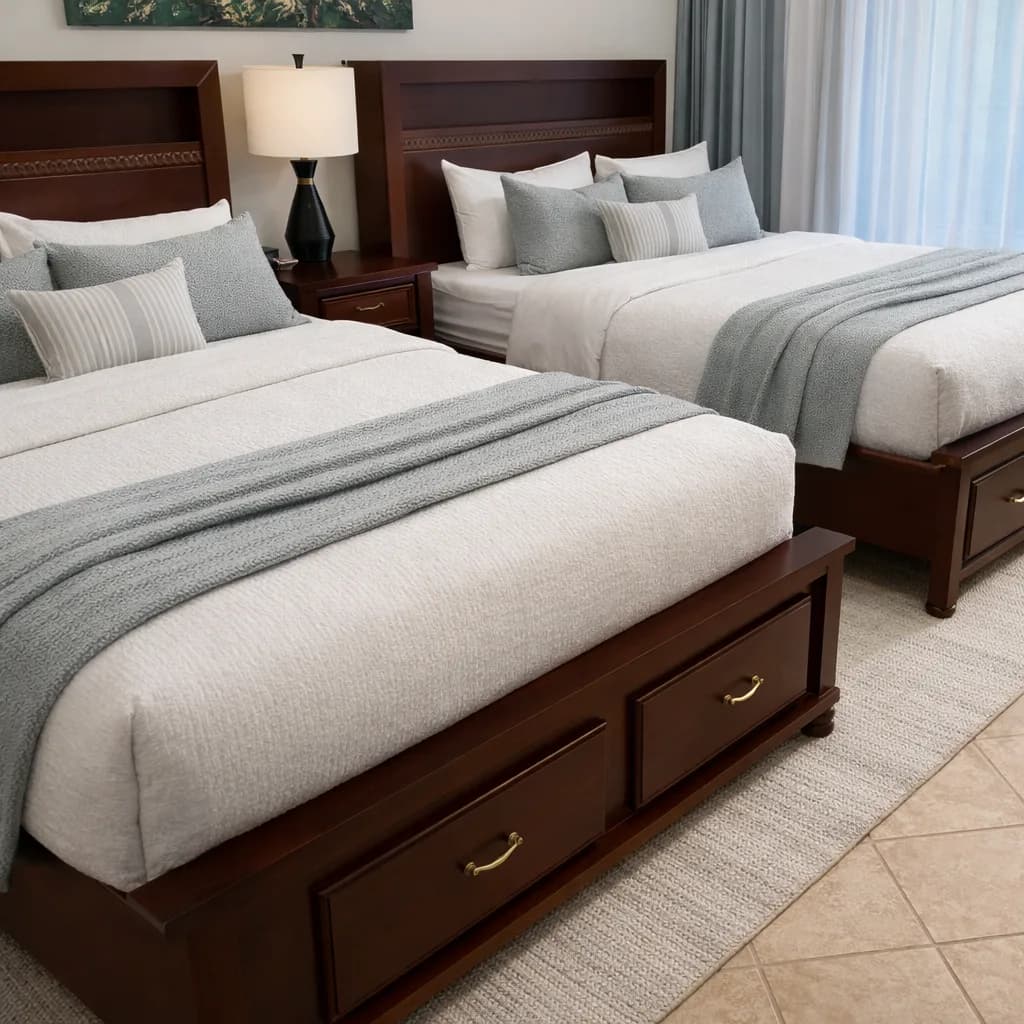 Curated, fully furnished interior by Surí — warm neutral palette and natural materials (view 20)
